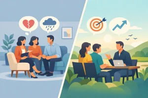 Couples Counseling vs Marriage Coaching