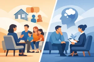 Family Therapy vs Individual Counseling Compared